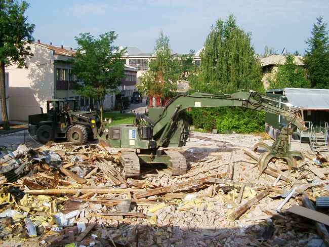 Bei der Arbeit in Railovac