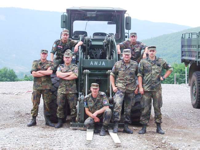 Pioniertruppe bei Anja